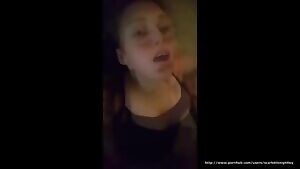 Just Turned 18 And Tries A BBC For The First Time .