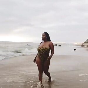 On the beach 👙💦