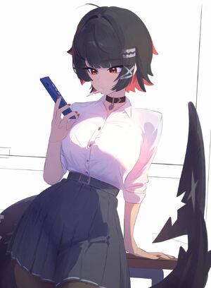 Hanime Animation Phone Student