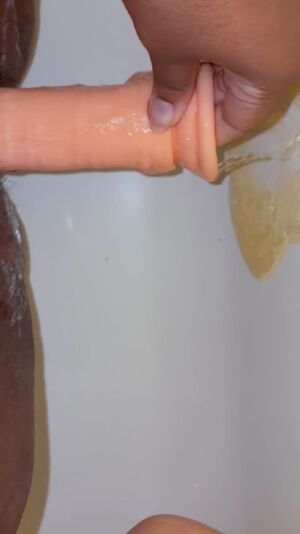 Piss Fuck BBW Ebony Hairy Pussy