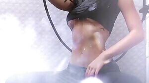 Alexis Ren is soaking wet for you