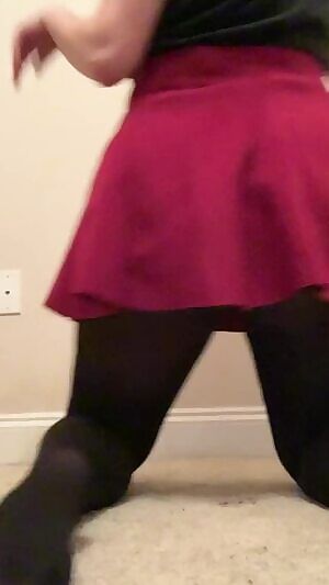 Like my new tights?
