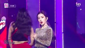 Irene sends a kiss