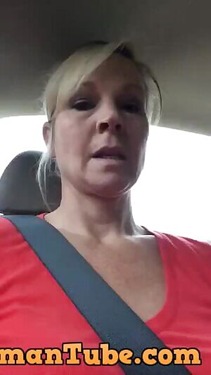 In the back seat