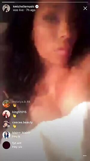 K. Michelle oops on stream