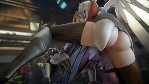 Mercy x Widowmaker
