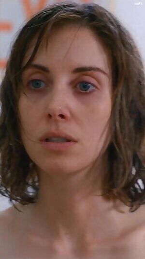 Alison brie - horse girl - cropped, slowed, brightened & color corrected.