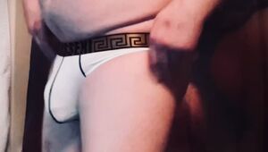 Male Underwear AssholeBehindThong Big Dick Cock