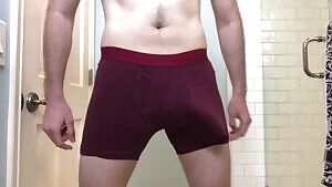 Watch the throbbing and think of it happening deep inside of you