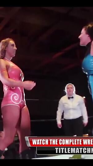 Something prevents Allie and Nikki Adams from going nose to nose