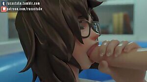 Mei blowjob,