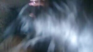 Making him cum on my tits