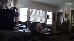 While hubby is away, handyman plays