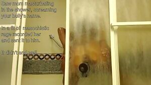 Saw mom masturbating in the shower...