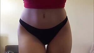 Panties Dance with Pierced Nipples