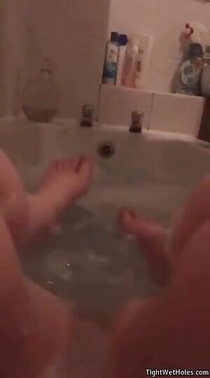 Wet toes are happy toes ;)