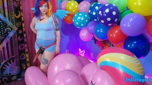 Inflatables Balloons Cosplay Dirty Talk Femdom