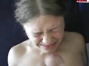 Yea, she's not a fan of that facial