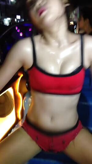 Sweaty coyote girl