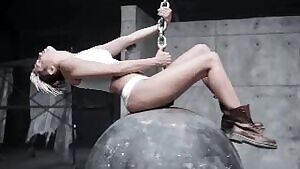 Miley Cyrus On The Ball