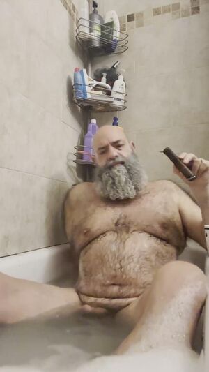 Bears Bath Bathtub Bear Beard