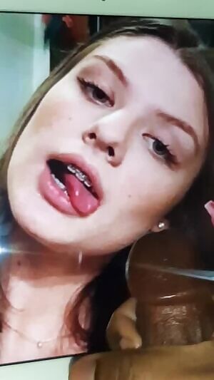 She's got the Perfect face for painting. Kik darkshaft77