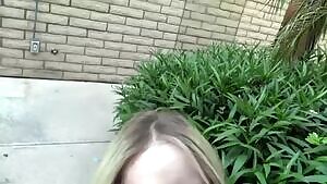 Blowjob behind the office