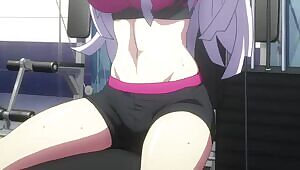 At the gym