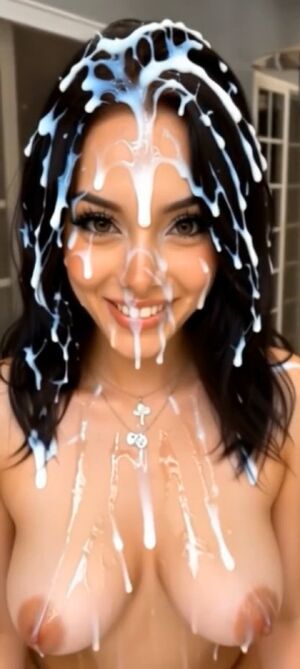 Cum Covered Sucking Blowjob Car Dripping