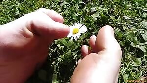 Torturing little flower.