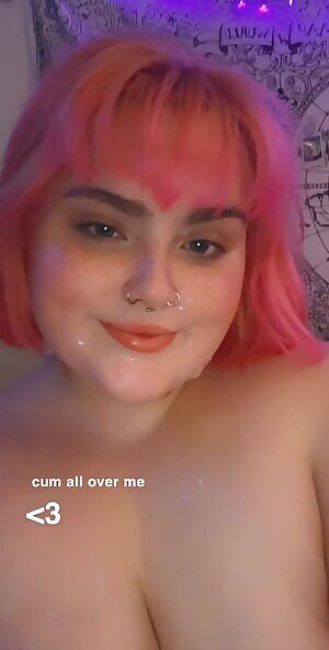 covered in cum the way i should be! ✨💓 hehe message me ✨😈