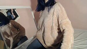 My second boob drop for y'all! eat. a mirror & my favorite sweater