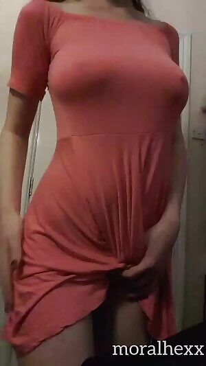 she has nice boobs