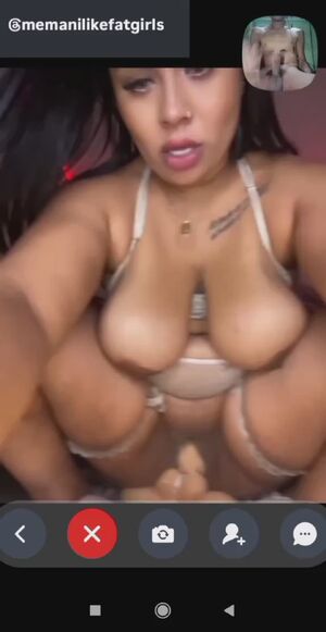 Thick Thighs BBW Chubby Curvy Double Dildo