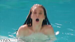 Lana Rhodes - Sex with Her Boss 🏊‍♂️