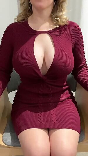 I’ll wear this tonight for my date. Want my DDDs painted.