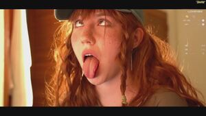 Ahegao With Sound Freckles Redhead