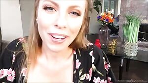 Horny stepmom Britney Amber sucks stepsons huge dick