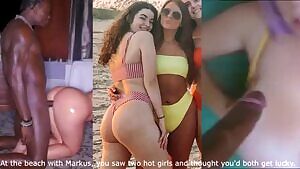 Made a cuckold babecock of my sexy friend, Mel. She's a big booty slut who loves riding dick.