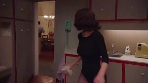 That bubble butt on Rachel Brosnahan. Can she handle it in the rear though?