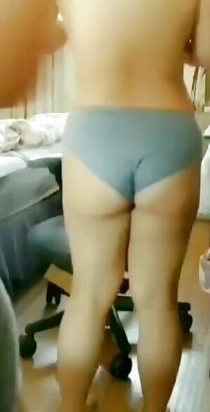 I wish I had prettier panties to take off =/