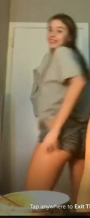 She has no idea how hot this is