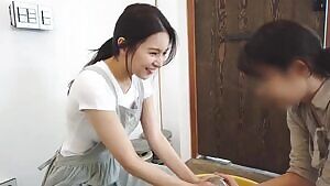 Jei in white tee and jeans