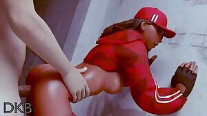 Ruby fucked from behind