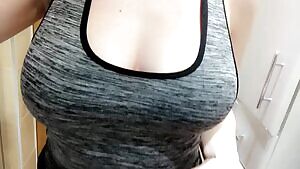 Do you enjoy my boobs? Do you want to touch them?