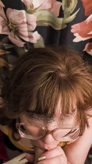 Thick Redheads BBW Blowjob Chubby Glasses