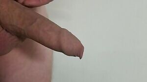 Rolling my foreskin back, as requested. Hope you like it.