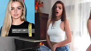 This French CamGirl Faking Orgasms Looks Soo Much Like Addison Rae