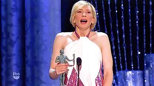 Cate Blanchett putting the practice in