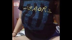 Lucky with hot teen on Ome TV